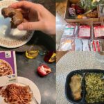 photo mosaic of dairy free meal delivery images