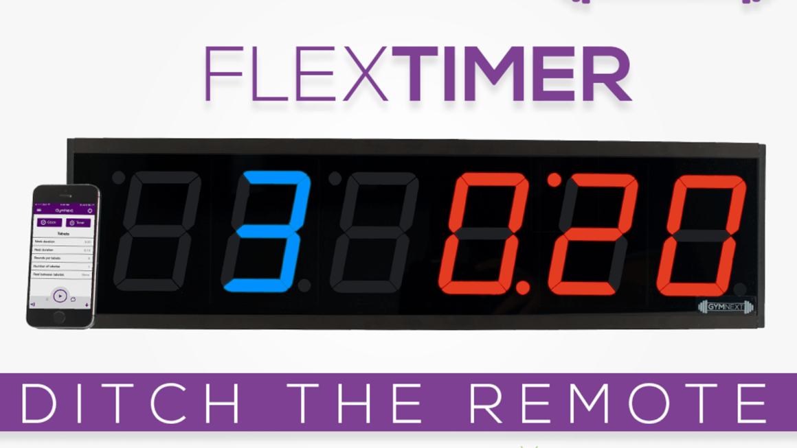 GymNext Flex Timer Review: Bluetooth Controlled Gym Timer Cover Image