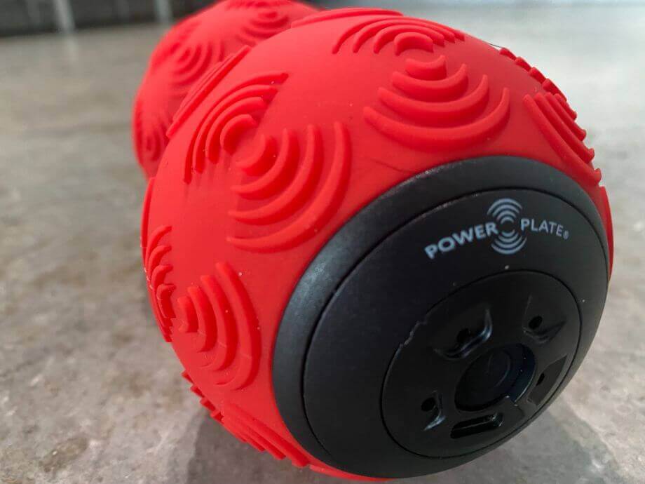 powerplate dualsphere massage ball new angle
