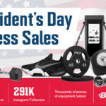 The best president's day fitness sales image with samples of equipment