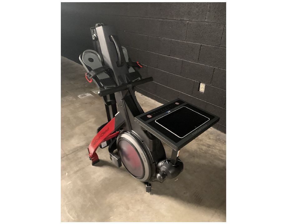 proform pror10 rower folded