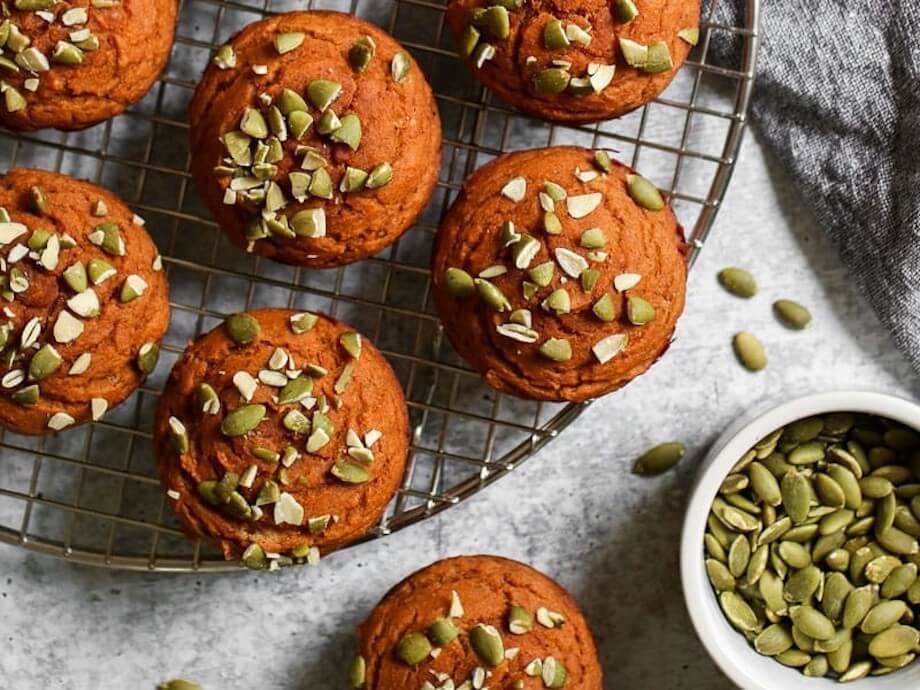 Pumpkin Protein Muffins