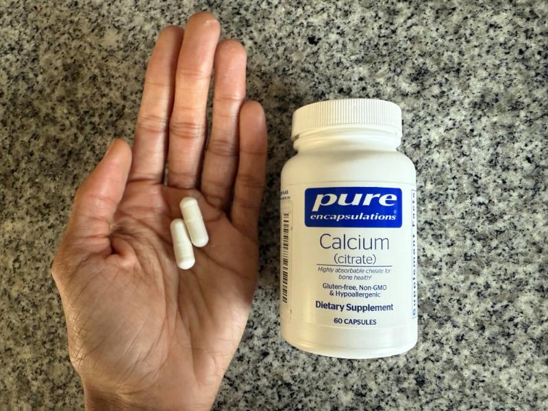 Pure Encapsulations Calcium as best calcium supplements