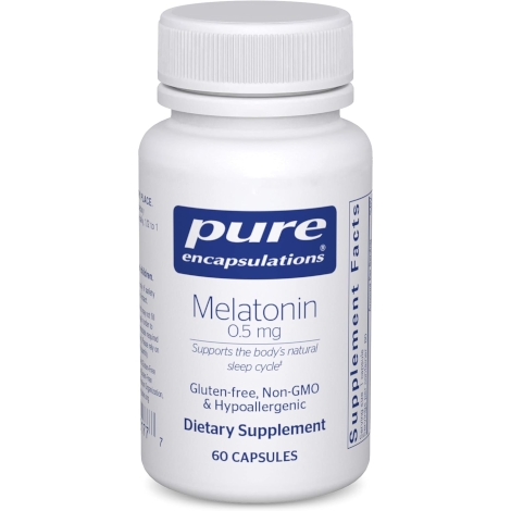 Pure Encapsulations Melatonin 0.5 mg