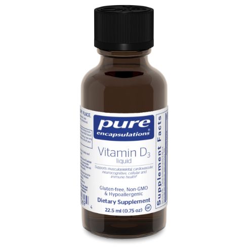 An image of Pure Encapsulations Vitamin D3 liquid