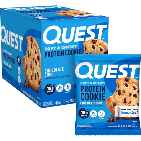 Quest Nutrition Chocolate Chip Protein Cookies