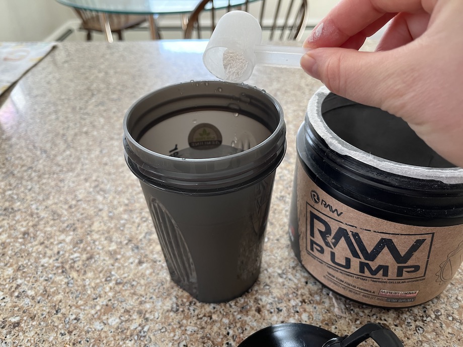 An image of Raw Nutrition Pump pre-workout