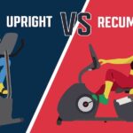 an illustration of a recumbent bike vs upright bike