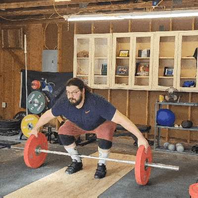 A gif of a Reeves deadlift