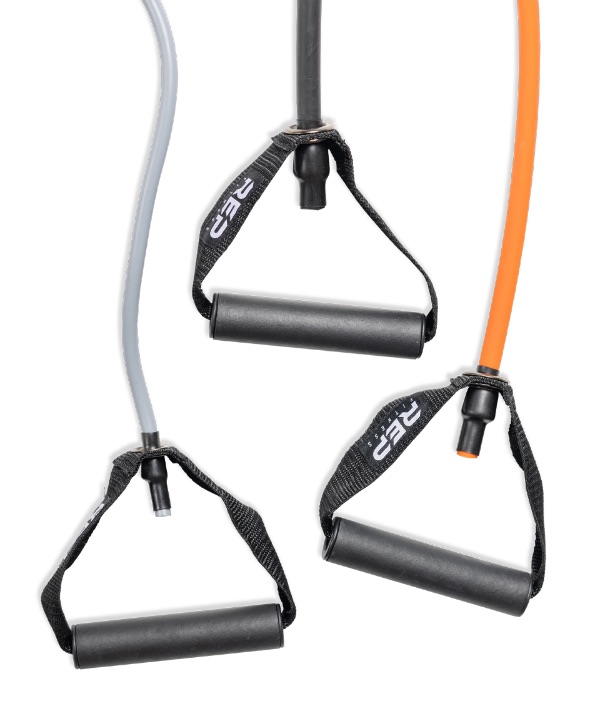 REP Fitness tube resistance bands; set of 3