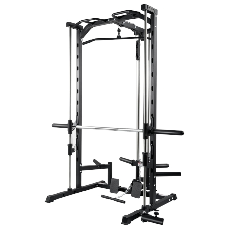 7 Reasons to buy/to buy RitFit Multifunctional Smith Machine with Lat  Pulldown and Low Row