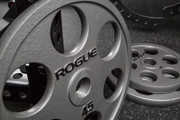 Rogue Olympic Plates - Cast Iron - Weightlifting