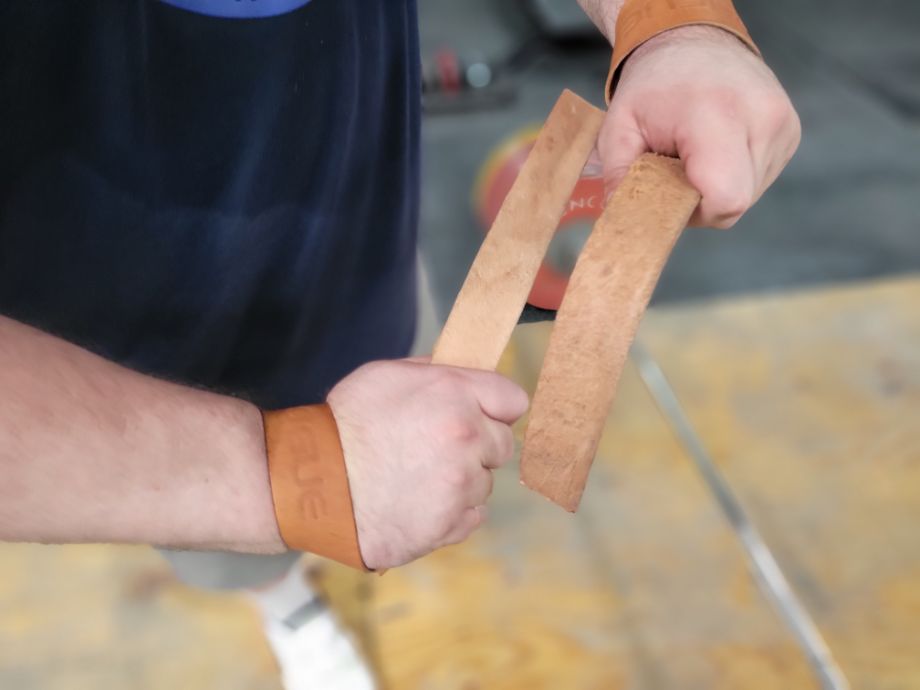 Close-up of Rogue Leather Straps