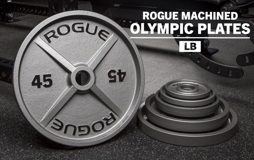 Rogue Releases Machined Olympic Plates