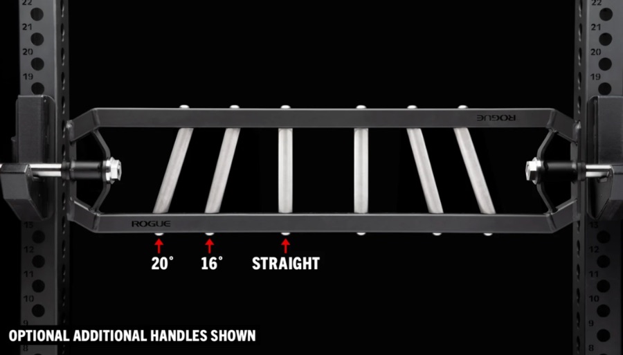 Handle options for the Rogue MG-4C and Rogue MG-4F