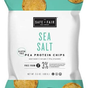 Safe + Fair Pea Protein Chips