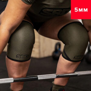 sbd 7mm knee sleeves in use