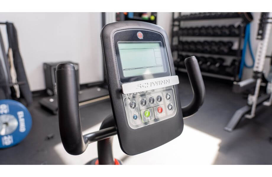 schwinn 230 recumbent bike monitor display