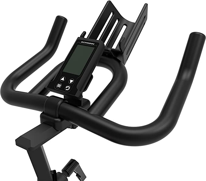 An image of the Schwinn IC3 handlebars and display