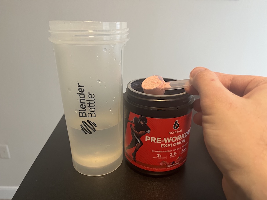An image of SixStar pre-workout explosion
