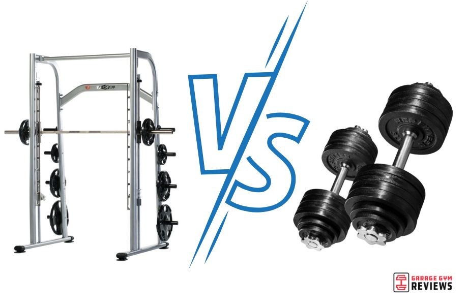 Smith Machines vs. Free Weight Power Racks: Pros and Cons