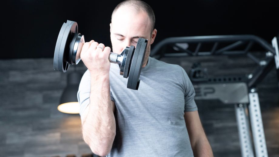 Run The Rack DB Curls Palms Up, ARM PUMP, Biceps Workout with Dumbbells