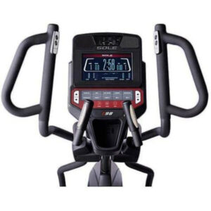 sole e98 elliptical product photo monitor