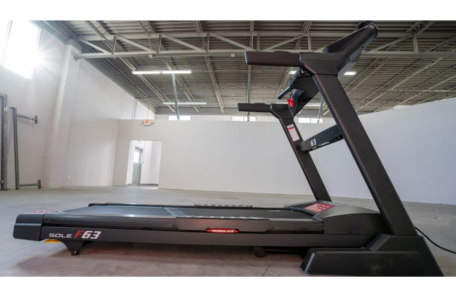 sole treadmill side view