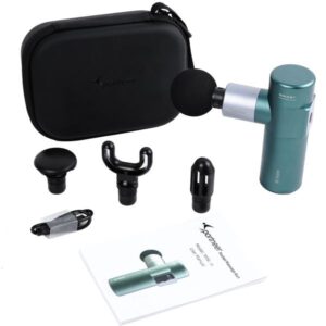 Sportneer mini massage gun with attachments and carrying case