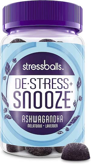 An image of Stressballs DeStress + Snooze