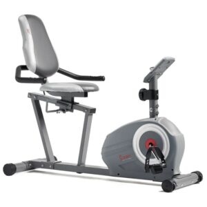 sunny health and fitness recumbent bike