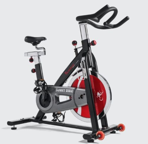 Black Heavy Duty Exercise Sport Bike Home and Gym Cycling Cardio Fitness Machine 