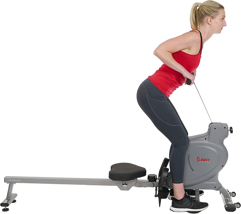 sunny space efficient rower 6