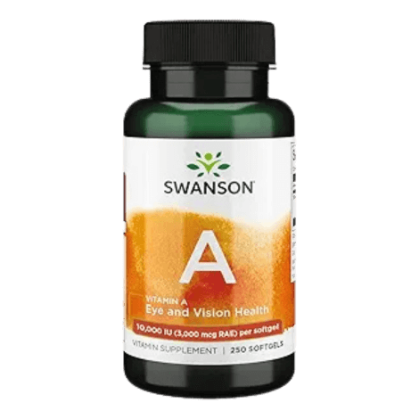 Swanson Vitamin A 10,000 IU Softgels