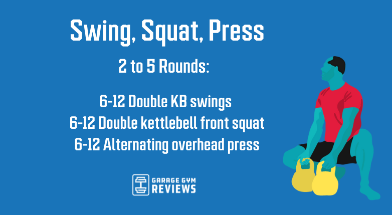 swing squat press graphic