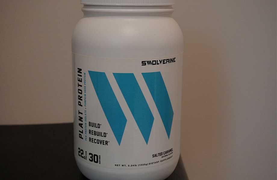 Swolverine Plant Protein container