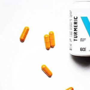 Swolverine Turmeric capsules and containers