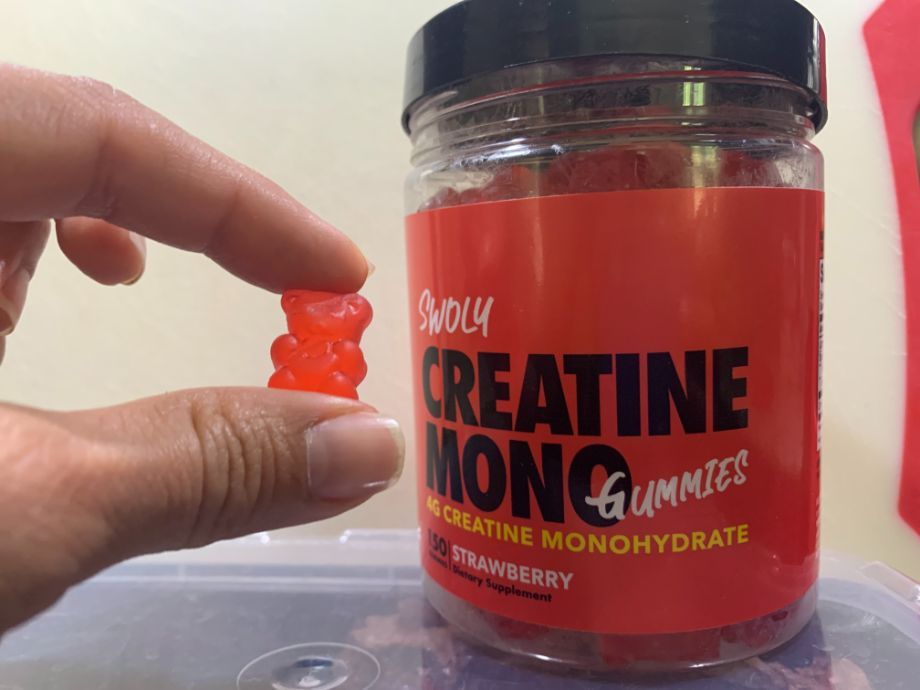 An image of Swoly creatine gummies