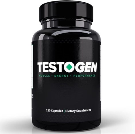 A bottle of Testogen.