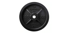 The Strength Co iron weight plates