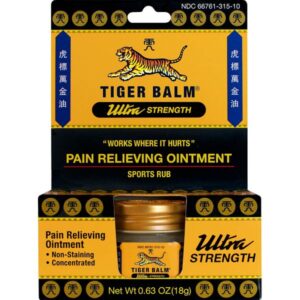 Tiger Balm topical muscle rub