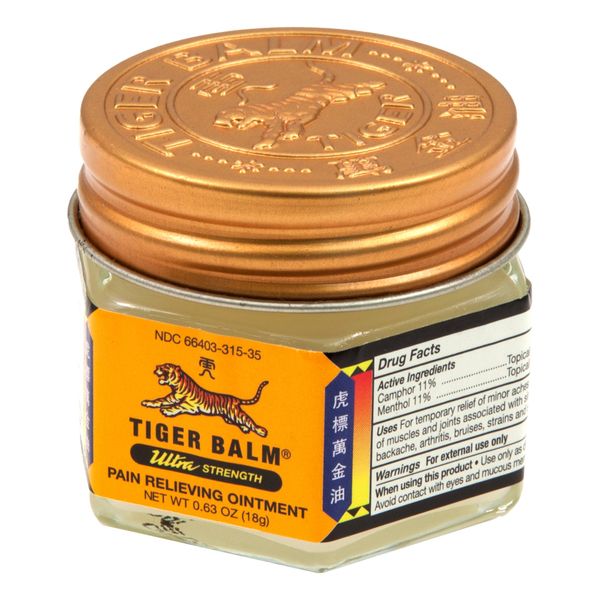 Tiger Balm topical muscle rub