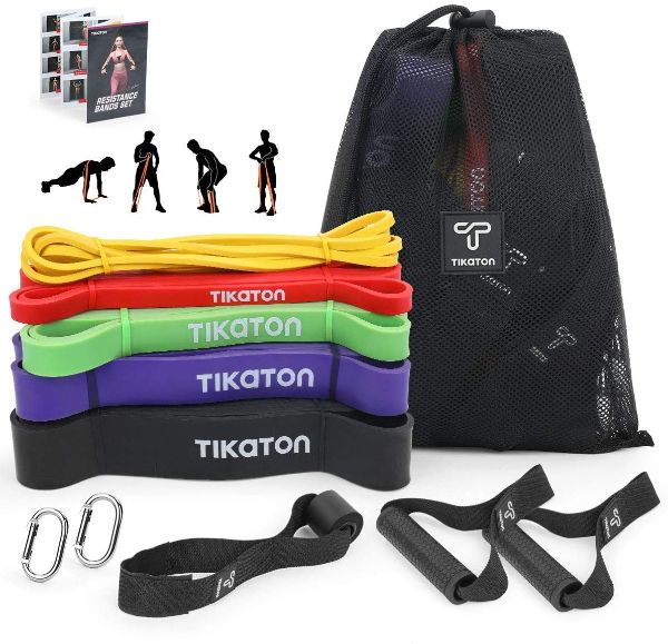 An image of Tikaton pull-up assist band set