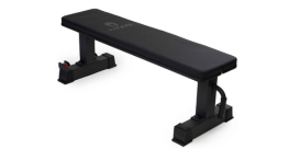 black flat weight bench