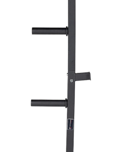 Titan Fitness Wall Mounted Four Peg Olympic Bumper Rack
