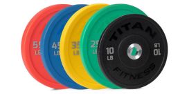 Titan Fitness Urethane Bumper Plates