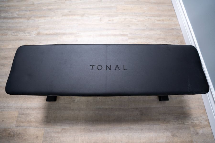 The bench that works with the Tonal Smart Home Gym