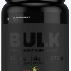 Transparent Labs Bulk Black Pre-Workout