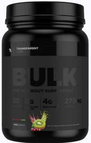 Transparent Labs Bulk Black Pre-Workout