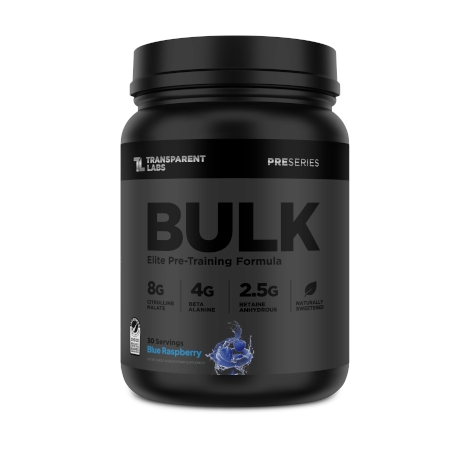 Transparent Labs BULK Black Pre-Workout